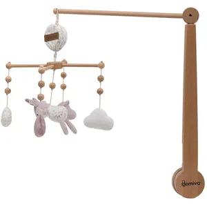 Comparateur de prix : Mobile musical pour bébé - DOMIVA - Lilas - 40 cm - Forêt enchantée - Boîte à musique
