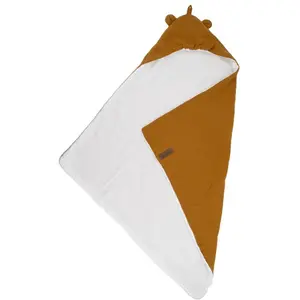 Comparateur de prix : DOMIVA - Coffret Sortie DE Bain + Gant Caramel 75 x 75 cm Boubou