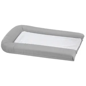 Comparateur de prix : DOMIVA Matelas À Langer Avec Éponges Amovibles - Gris Perle - 42 X 70 Cm Gris