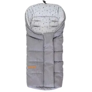 Domiva Chancelière pour poussette et nacelle Gris clair 90x40 cm