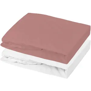 Comparateur de prix : Lot 1 Alèse Pu + 1 Drap Housse ROSE Mon P'tit Dodo