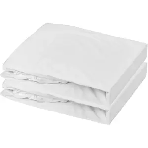 Comparateur de prix : Lot 1 Alèse Pu + 1 Drap Housse BLANC Mon P'tit Dodo