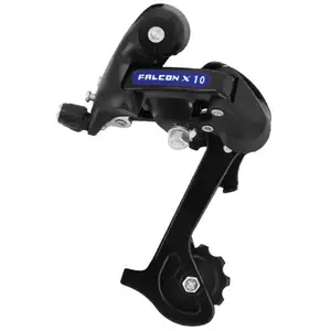 Derailleur vtt arriere newton 6 7v grande chape a visser compatible shimano pas cher