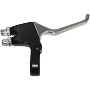 Levier de frein droit Newton double commande aluminium noir pas cher