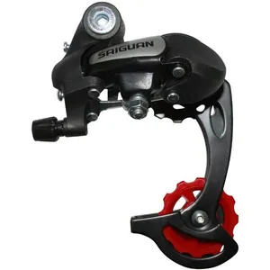 Dérailleur arrière VTT grande chape à visser P2R 6-7v. Noir 6/7 vitesses 124911 pas cher
