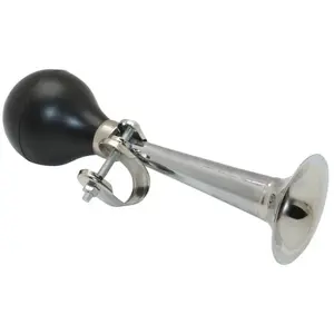 P2R Sonnette a trompe helicon droit chrome (vendu a l'unite) pas cher