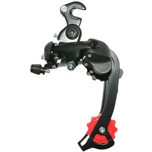 P2R Dérailleur arrière VTT TZ 7/8V à chape longue noir avec patte