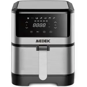 Medek Friteuse sans huile MEDEK Air Fryer 8L RA810D aluminium  8L 1800W pas cher