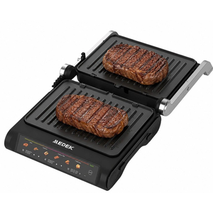 Grill viande avec plaques de grill amovibles - MED-MDGR62 MEDEK