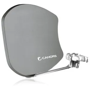 Parabole Satellite CAHORS BISAT FIBRE SMC GRISE vendue Nue (sans suppo...Vendu parcdiscount