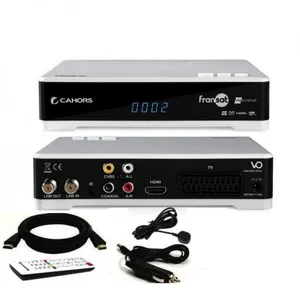 CAHORS VEOX Récepteur satellite HD + Carte FRANSAT + Cable 12V + Cord... pas cher