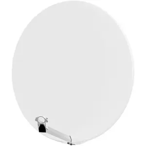 HDSAT Parabole satellite fibre composite Blanche 85cm + BRIDES INOX An... pas cher