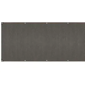 MULTIMARQUES Pratik Garden - Brise-vue 90 gr/m² gris - 1x5 m T.U