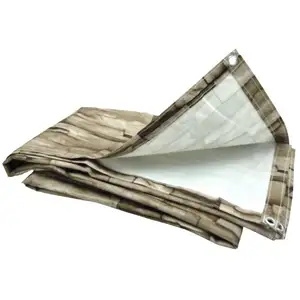 Terre Jardin - Brise vue beige imitation mur en pierres - 1.5 x 5 - GrisVendu parcdiscount