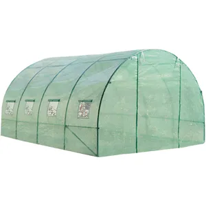 MULTIMARQUES Pratik Garden - Serre de Jardin 3x4m Maraichere verte T.U pas cher