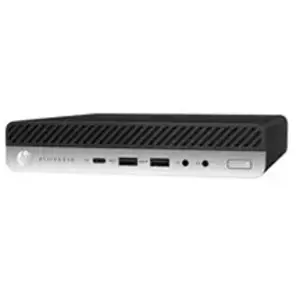 HP Unité centrale EliteDesk 800 G4 DM i5-8500 16Go 256Go SSD W10P - Noir et argent pas cher