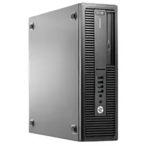 HP Unité centrale EliteDesk 800 G2 SFF i3-6100 8Go 256Go SSD W10P - Noir pas cher
