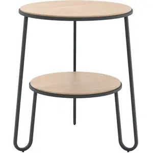 Table d'appoint Anatole - gris ardoise Hartô