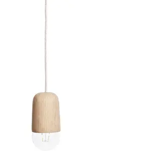 Hartô - Suspension Luce - Bois naturel - Chêne massif - Designer Mickael Koska pas cher