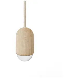 Hartô LUCE-Suspension Chêne Naturel H14cm pas cher