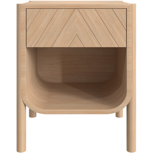Hartô - Table de chevet Marius - Bois naturel - Chêne massif - Designe...Vendu parmade-in-design
