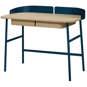 Hartô - Bureau Victor - Bois naturel - MDF plaqué chêne - Designer Pie...Vendu parmade-in-design