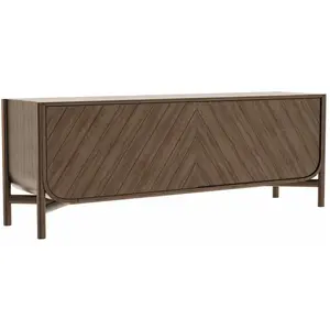 Buffet en noyer 185 cm Marius - Hartô pas cher