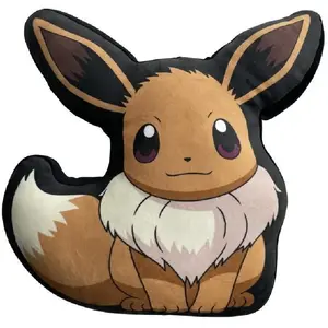 Comparateur de prix : Coussin premium 3D - POKEMON - Evoli - Microfibre - 40 cm