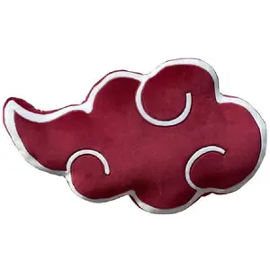 Comparateur de prix : Coussin 3D - NARUTO SHIPPUDEN - Logo Akatsuki - Microfibre - 50 cm