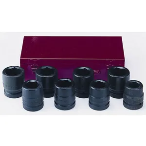 douilles a choc impact courtes carre 1 coffret de 8 douilles - Force pas cher