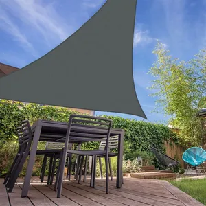 Voile d'ombrage triangulaire 280g/m² - 4 x 5 x 6 m - Haute densité rés...