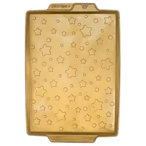 Electrodepot CÉCOA PLAQUE A GENOISE SILICONE ETOILES pas cher