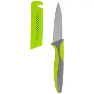 Electrodepot CÉCOA - COUTEAU AVEC ETUI AIGUISEUR LAME OFFICE (NOIR)
