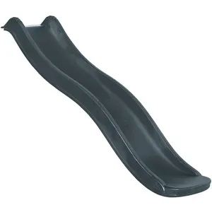 Kbt - Glissière de toboggan avec vague en PEHD Tweeb 175cm anthraciteVendu parcdiscount