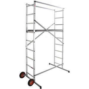 Comparateur de prix : Hailo Echafaudage Hobbystep® H4 jardin - 2 plans x 9 échelons - 4,00 m TU