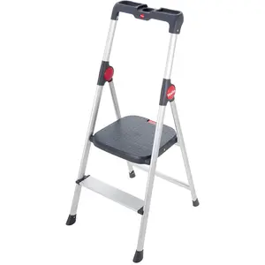 Comparateur de prix : Marche pied 2 marches pliable sécurisé en aluminium Hailo WideStep