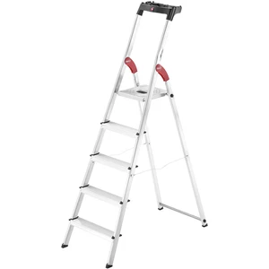 Comparateur de prix : HAILO Escabeau ménager de sécurité alu 5 marches