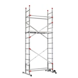 Comparateur de prix : Echafaudage roulant Hailo Fast&Lock 5 hauteur de travail max 4m40