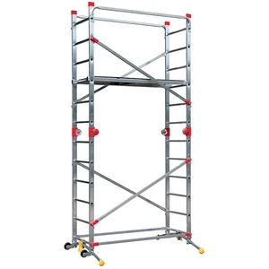 Comparateur de prix : Echafaudage Hailo Combilot 5 - 2 plans x 12 échelons - 4,36m TU