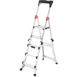 Comparateur de prix : Escabeau professionnel télescopique 3m pour escalier Hailo TL100