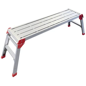 Comparateur de prix : Hailo - Plateforme de travail 1m20 pliante en aluminium PL120