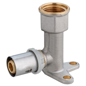 ARCANAUTE Raccord multicouche à sertir TH - Coude allongé Femelle 1/2" (15/21) -... pas cher