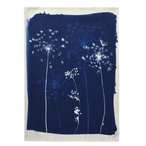 DeclikDeco Torchon FLEURS DE CAROTTE Bleu 70 x 50Vendu parslowood-interior