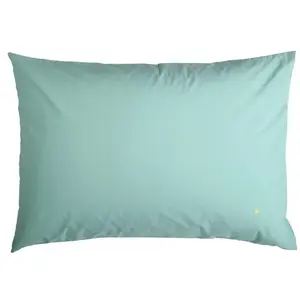 La cerise sur le gâteau - Taie d'oreiller Celeste Bleu turquoise 50x70 pas cher