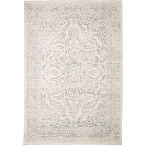 Drawer Tapis classique - 120x170cm Bleu et beige Polyester pas cher