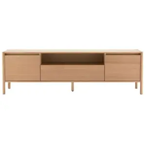 Drawer Meuble TV en Bois 180 cm cm - Bois clair pas cher