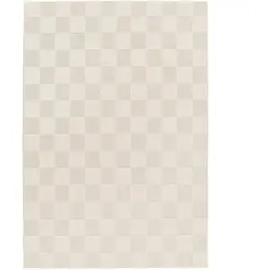 Drawer Tapis intérieur/extérieur - 120x170cm Écru Polypropylène pas cher
