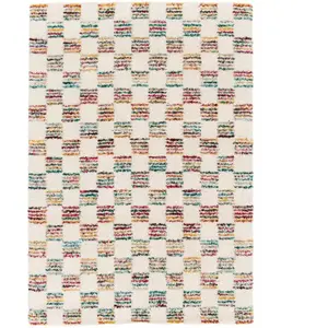 Drawer Tapis damiers - 160x230cm - Spoti pas cher