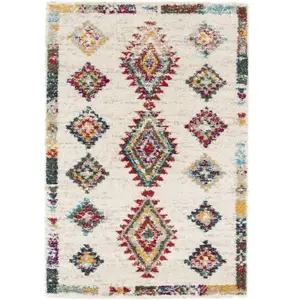 Drawer Tapis d'inspiration berbère à losanges - 160x230cm - Tiki pas cher