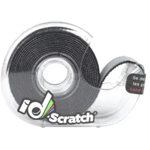 PatchSee HOME EQUIPEMENT Bande scratch auto-agrippante ID-SCRATCH noir 2 cm x 2 m pas cher